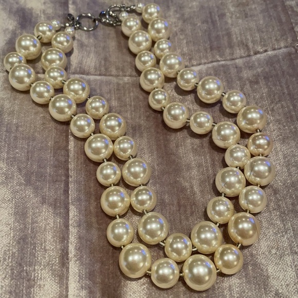 Gorgeous Double Strand Faux Pearls by Premier Designs - Picture 5 of 5